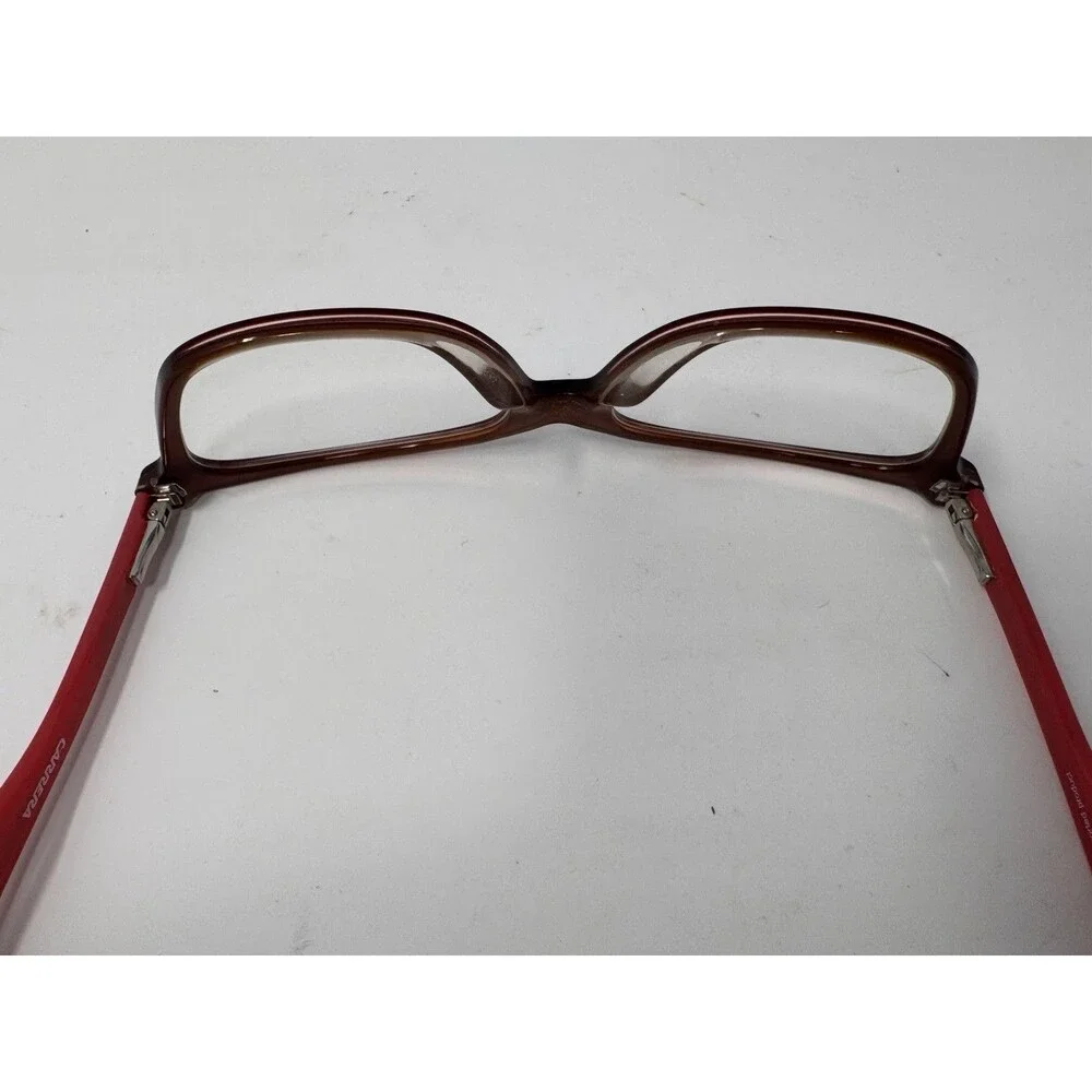 Carrera CA6618 Eyeglass Frames Only 140 Black Red Burgundy ORB